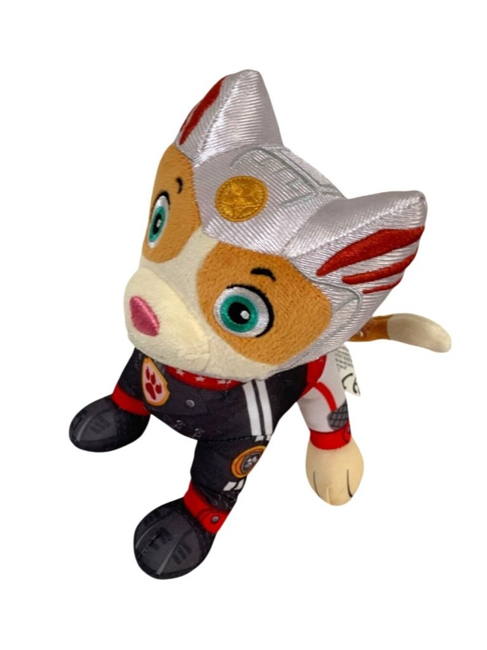 Paw Patrol Spinmaster Plush Moto Pups Cat Wild Cat 7.5 in x 9 in Tall Stuffed An